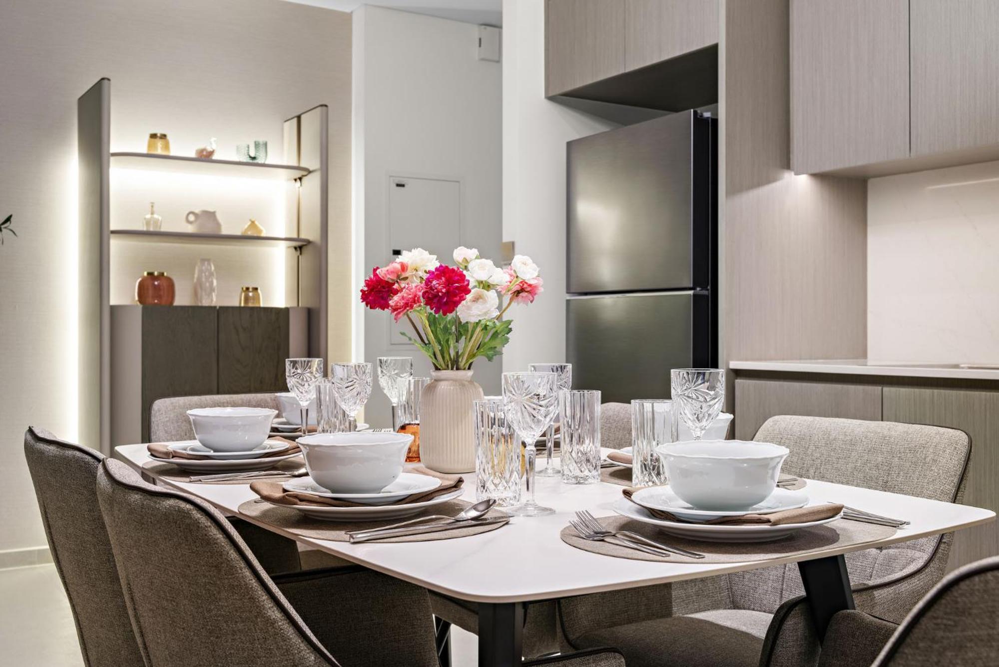Apartment Vayk - Luxe 2br With Burj & Fountain Views In Downtown's Grande Signature *